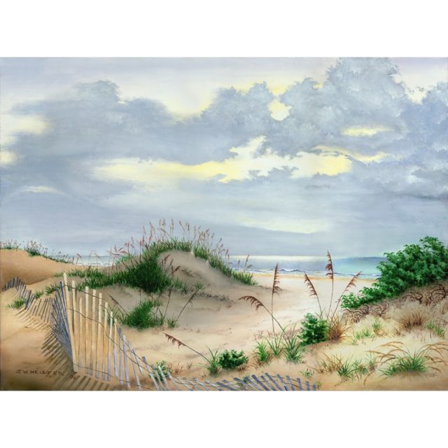 Beachfence in the Sunlight