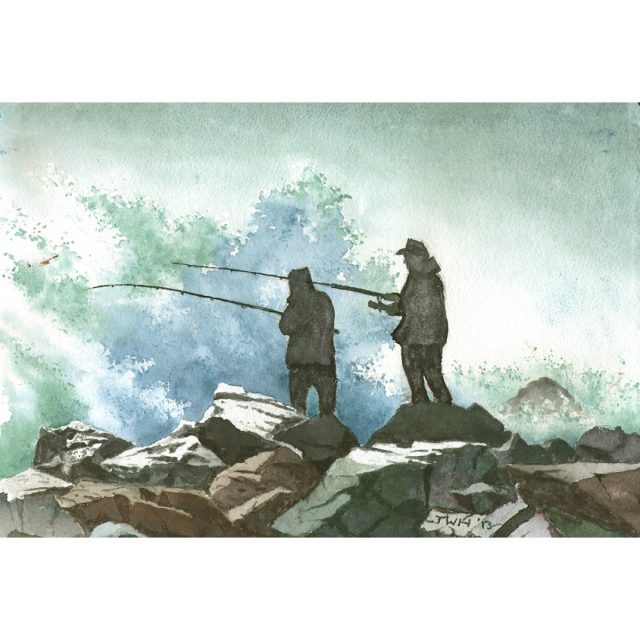 Fishing In The Surf