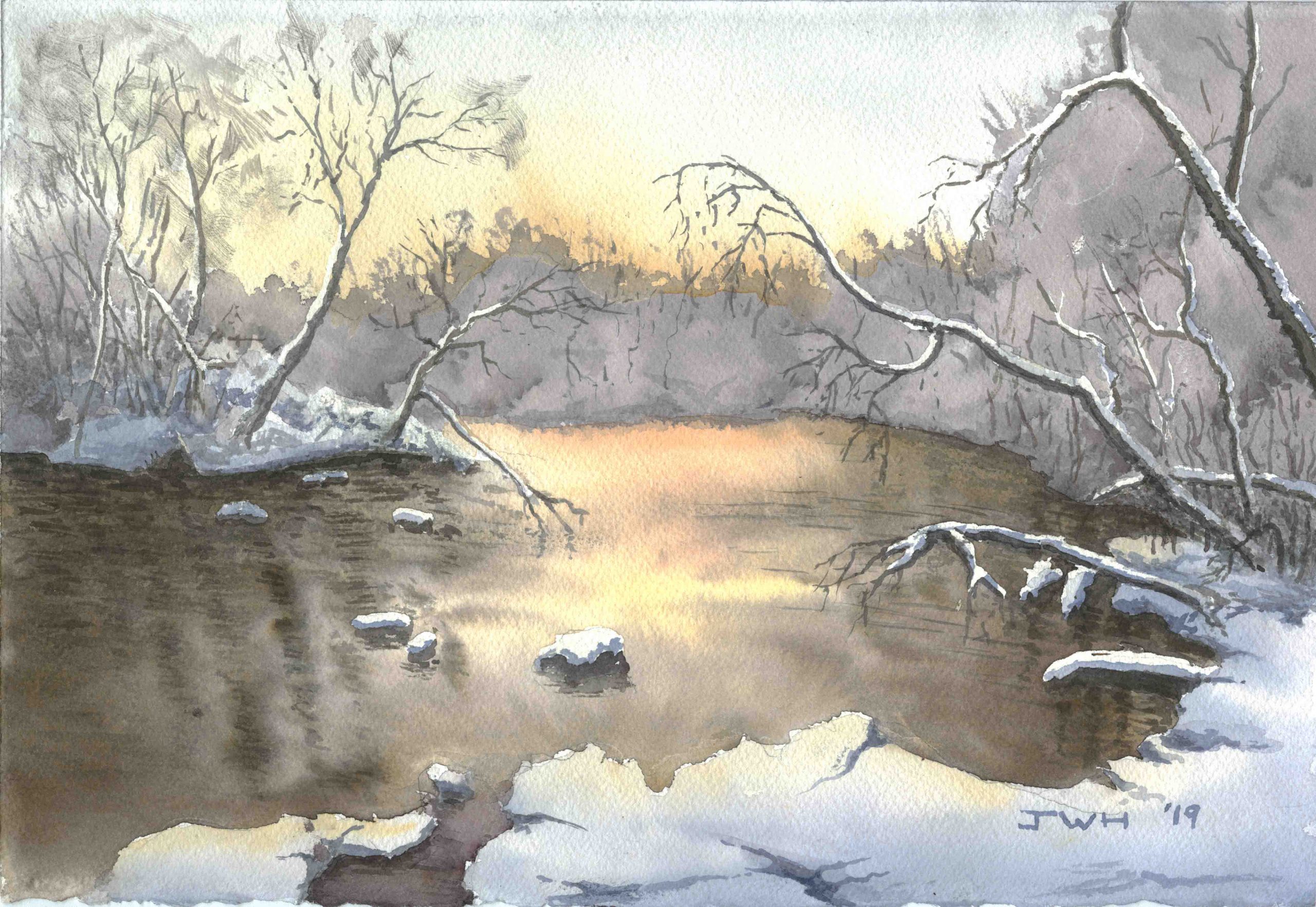 Winter on the Pond