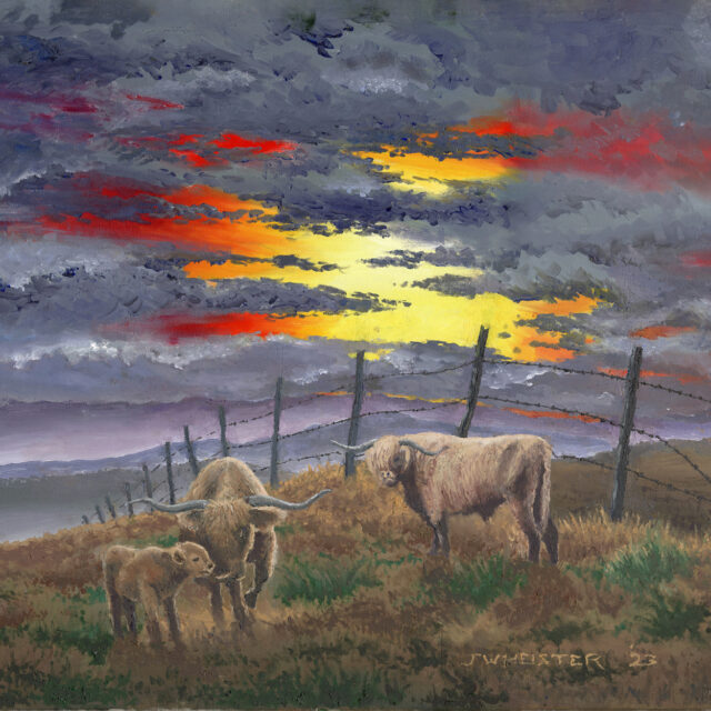 Sunset on the Prairie