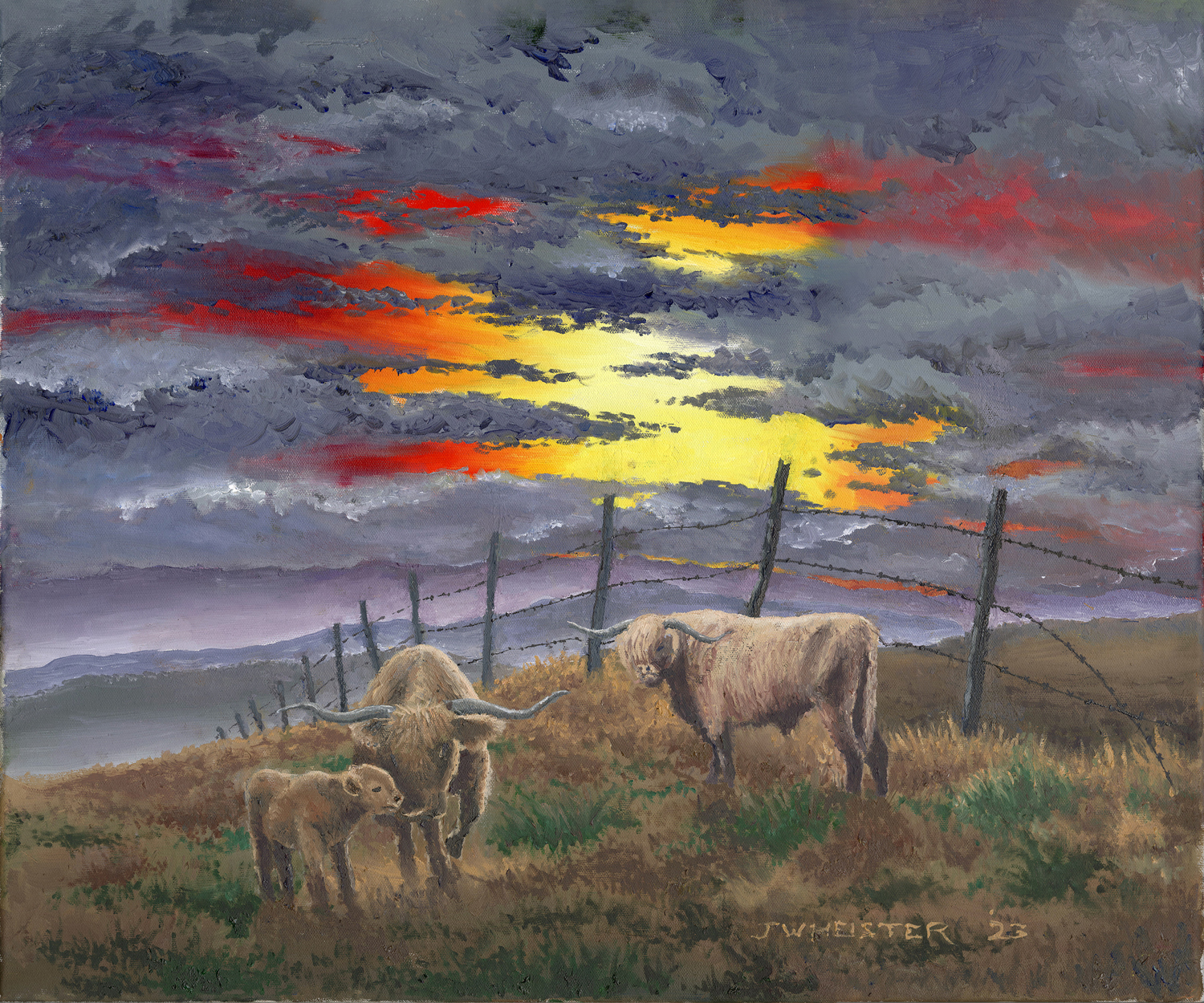 Sunset on the Prairie